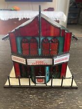 Coca Cola Vintage 1999 Stained Glass Movie House by the Franklin Mint picture