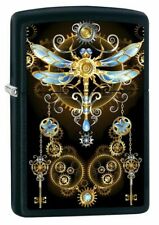 Zippo 8452 Steampunk Dragonfly Black Matte Finish Lighter picture