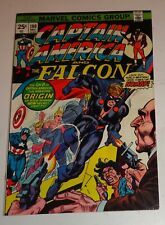 CAPTAIN AMERICA #180 FIRST APP NOMAD F/VF  KEY 1974 COOL COVER picture