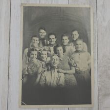 1933 Log Cabin Boys Hosier Maids Photograph Country Music Theater Actors RARE picture