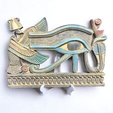 Egyptian Antique A hanging plaque in the shape of the eye of King Horus Amazing picture