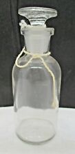 Vintage NOS Kimax Clear Glass Apothecary Jar picture