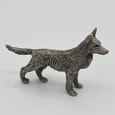 Spoontiques Pewter Miniature Coyote German Shepherd Dog Wolf picture
