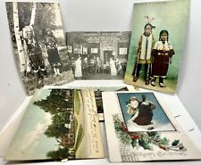 1901-1908 Postcards Native American Wisconsin,New York 1 Cent #300 Scott Stamps picture