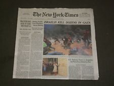 2018 MAY 15 NEW YORK TIMES - ISRAELIS KILL DOZENS IN GAZA picture