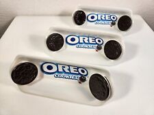 Oreo Cookie Tray Banana Split Ice Cream Snack Ceramic Bowls 3-Pieces Fast Ship picture