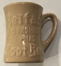 Vintage Tan TEPCO 3D Belfast Old Fashioned Mug Rootbeer Coffee Mug MINTY RARE picture