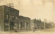 Postcard RPPC Photo C-1910 Wisconsin Baldwin Main Street 22-13535 picture