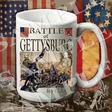 Battle of Gettysburg 15-ounce American Civil War themed coffee mug picture