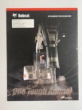 Bobcat Attachments For Excavators Sales Brochure *2000s* (Showroom Book) picture