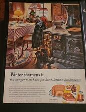 Buckwheat Pancake Mix Print Ad 1955 10x13 picture