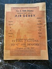 1937 Somerset PA Air Derby Program picture
