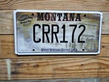 Montana 2015 expired Virgina City  License Plate~ CCR172 picture