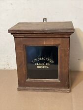 Rare Antique Eco Magneto Seth Thomas Mvt Watchman’s Master Clock picture