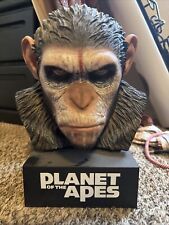 Planet Of The Apes DvD Blu Ray Caesar the Warrior Bust case box set figure head picture