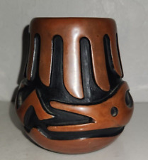 Carol Grace Pueblo Pottery Water Serpent Bowl Loreto Jemez Native American picture