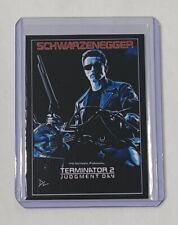 Terminator 2 Limited Edition Artist Signed “Judgement Day” Trading Card 2/10 picture