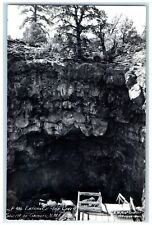 c1960 Entrance Ice Caves Exterior South Grants New Mexico NM RPPC Photo Postcard picture