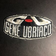 Gene Ubriaco Vintage Embroidered Patch c1960's-70's Hockey Puck picture