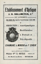 Antique Dallmeyer Camera Lens Print Ad Rare Original picture