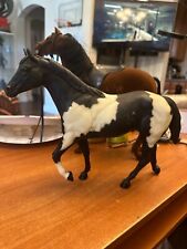 Breyer Horse Vintage Standard size American Paint black and white picture