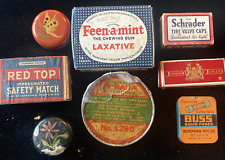 Lot Of 5 Vintage Advertising Packages-Pflueger-Duplex-Buss-Schrader picture
