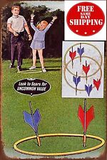 Vintage 1969 Jarts Lawn Darts Game 8x12