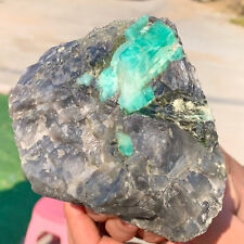 2.14LB Natural Rare Emerald Gem CrystalMineral Specimen/China picture