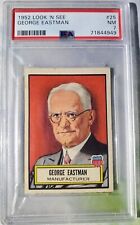 1952 Topps Look 'N See George Eastman #25 PSA 7 NM picture