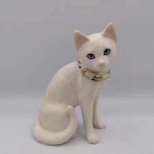 Lenox My Little Darling Sitting Kitty Cat Wearing Bambi Jeweled Collar Figurine picture