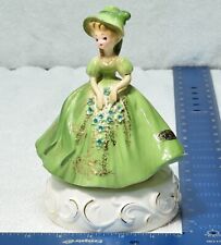 VTG Josef Originals A PRETTY GIRL IS LIKE A MELODY Spinning music box figurine picture
