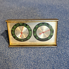Vintage Springfield Temperature and Humidity Gauge picture
