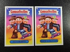 Back to the Future 2 3 Michael J Fox Marty McFly Spoof Garbage Pail Kids 2 Card picture