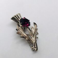 Antique Wards Bro's WBS Sterling Silver Pin Brooch Floral Flower Fine Jewelry picture
