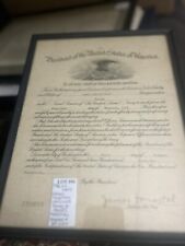 1946 James Forrestal Signature USN Ensign Official Document To Capt William Kyle picture