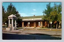 Dillon MT-Montana, Beaverhead Museum, Advertising, Vintage Postcard picture