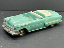 vtg 1954 Chevrolet Chevy Bel Air Convertible Turquoise Car Promo dealer picture