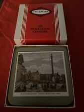 Vintage Pimpernel Coasters 19th Century London & Original Box Tower of London... picture