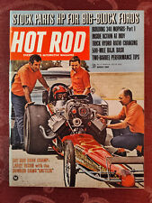 Rare HOT ROD Car Magazine August 1969 Drag Racing Champ Larry Dixon picture