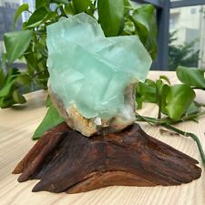 4.92LB Natural Beautiful Green Fluorite Quartz Crystal Specimen Reiki Healing picture