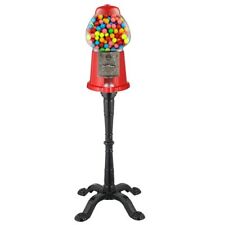 Carousel King Size Antique Gumball Machine with Stand (Red 15