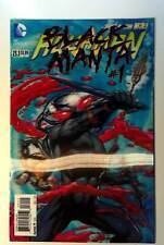Aquaman #23.1 DC Comics (2013) 3D Lenticular Black Manta Forever Evil Comic Book picture
