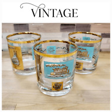 Vintage libbey mid century rocks glasses with steamboats whiskey bourbon souther picture