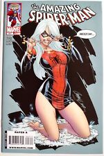 AMAZING SPIDER-MAN #607 (2009) 1ST PRINT - J SCOTT CAMPBELL SEXY BLACK CAT COVER picture
