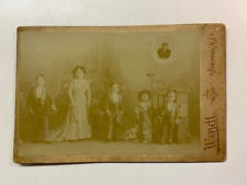 Antique Wendt Cabinet Card- Horvath Midgets from Hungary- Boonton New Jersey picture