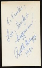 Ruth Buzzi signed autograph 3x5 Cut American Actress Rowan & Martin's Laugh-In picture