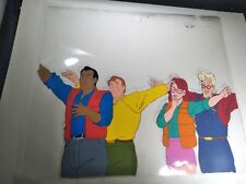 Vintage GHOSTBUSTERS animation cels production art 80's cartoon background  T1 picture