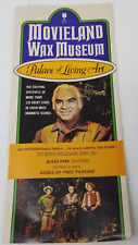 Movieland Wax Museum Brochure 1960s Palace of Living Art Buena Park California picture