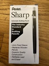 PENTEL Sharp Mechanical Automatic Drafting Pencil, 4mm Black / Box 12 Dozen picture
