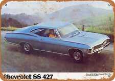 Metal Sign - 1967 Chevrolet SS 427 - Vintage Look Reproduction picture